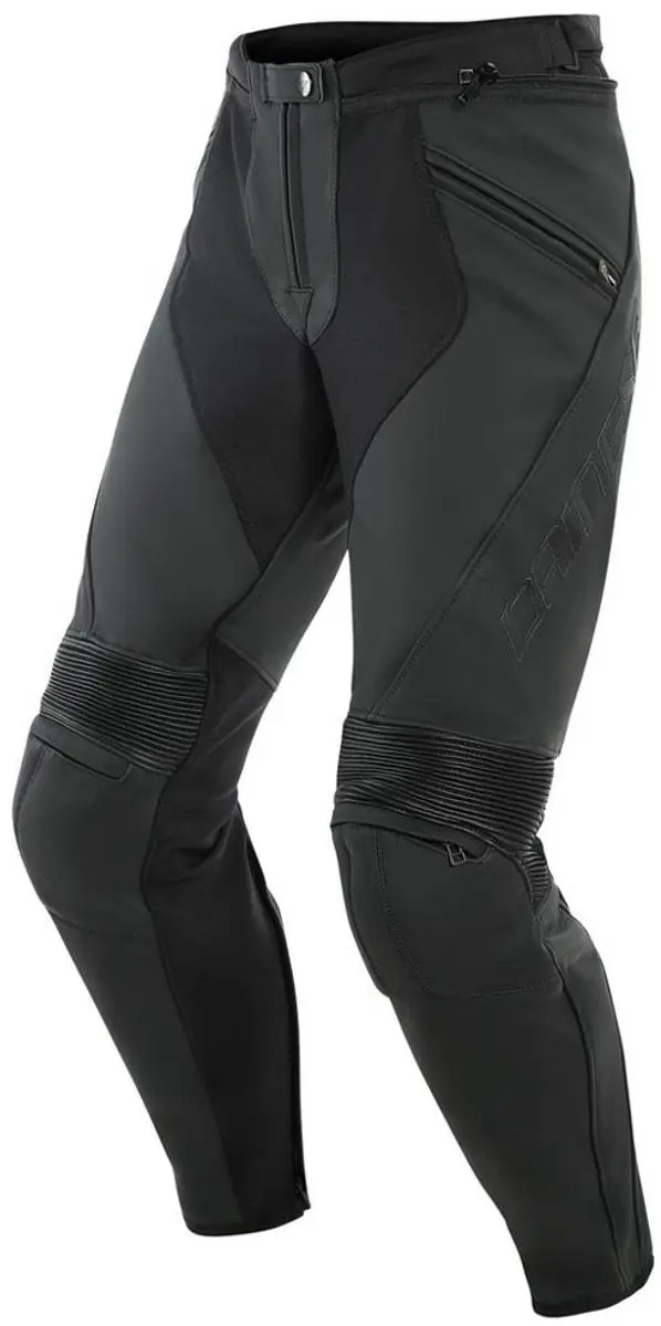 Dainese Pony 3 Lederen Broek Zwart 44 / Regular Man