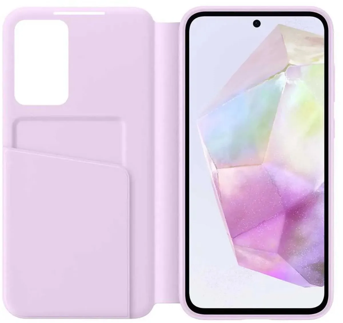 Samsung Smart View Wallet Case Galaxy A35 5G - Lavendel EF-ZA356CVEGWW