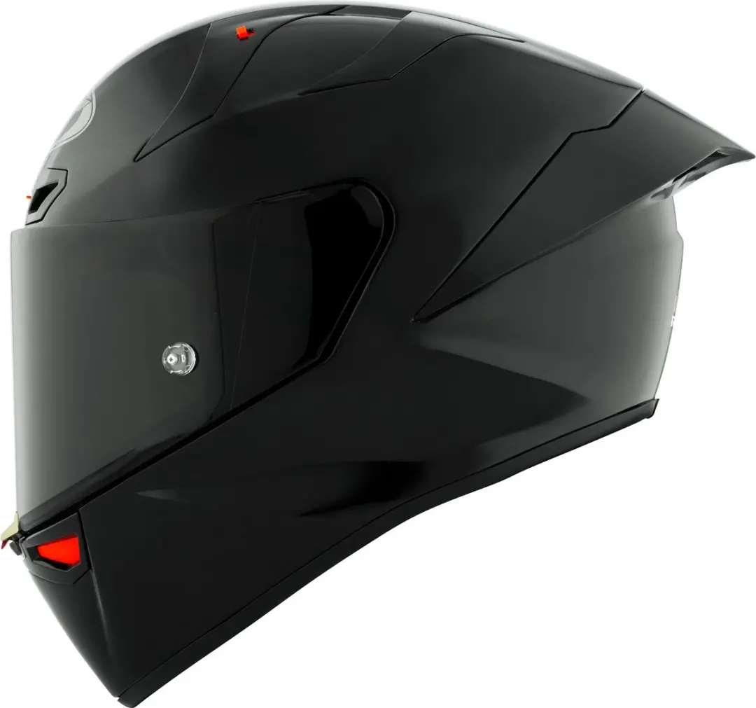 KYT KX-1 Race GP Plain Helm M - Zwart - afbeelding 5 van 6