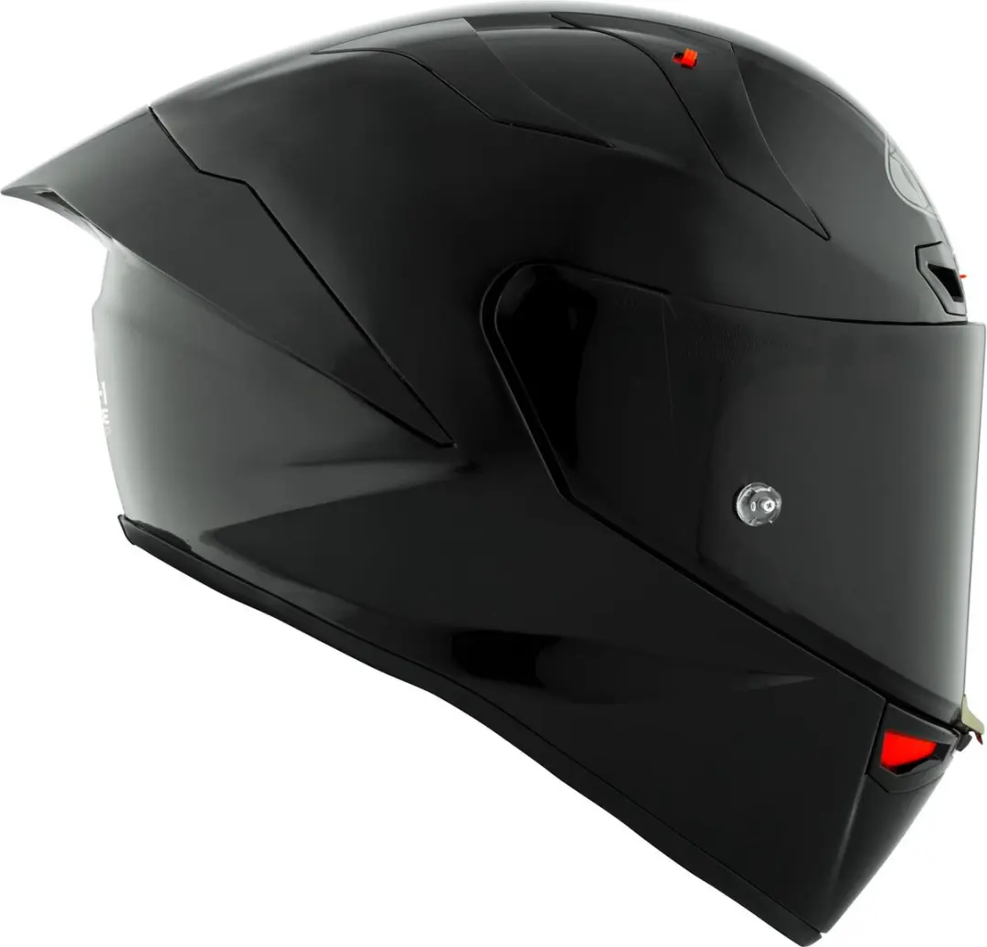 KYT KX-1 Race GP Plain Helm M - Zwart - afbeelding 2 van 6