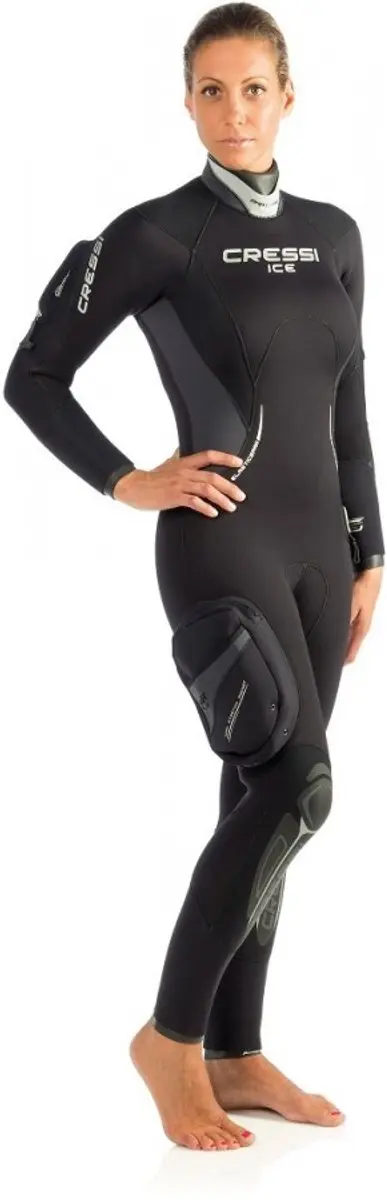 Cressi Ice 7 Mm Half Droogpak Zwart XS