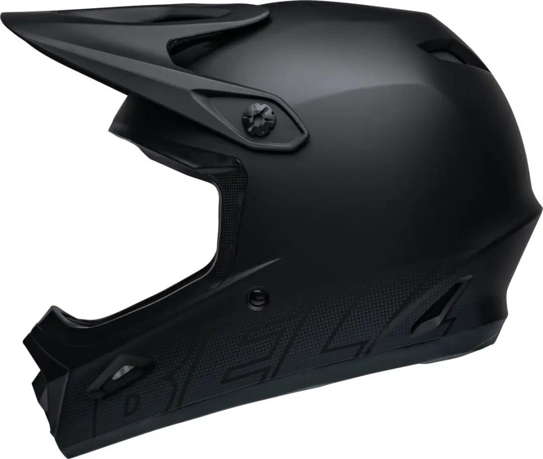 Bell Transfer Matte Black Helm