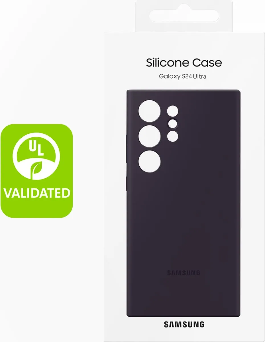 Samsung Silicone Hoesje EF-PS928TEEGWW - Galaxy S24 Ultra - Dark Violet - afbeelding 6 van 6