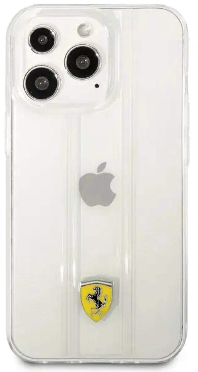 Ferrari 3D Stripes Backcover iPhone 13 Pro