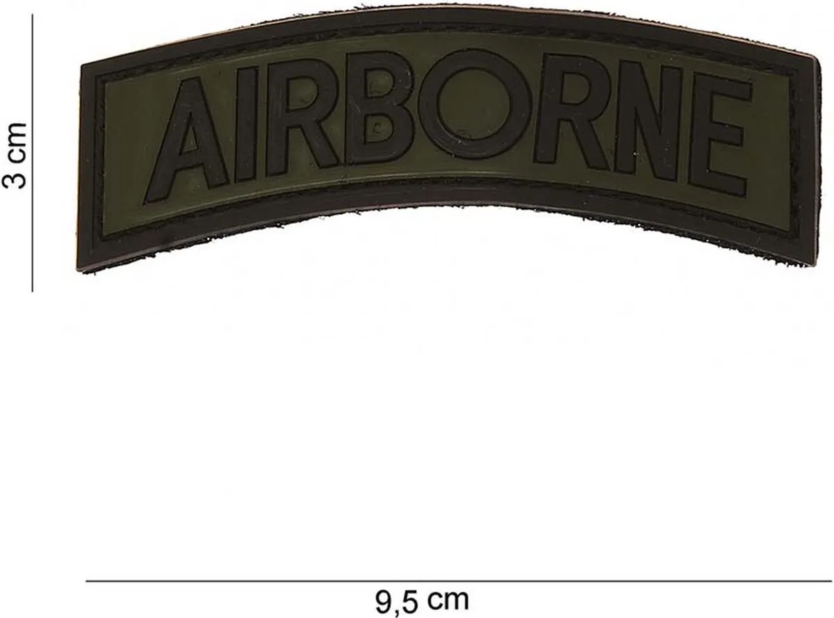 101 Inc Embleem 3D PVC Airborne 11161