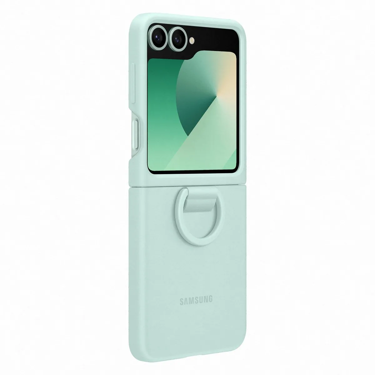Samsung Galaxy Z Flip6 Silicone Hoesje Groen EF-PF741TMEGWW