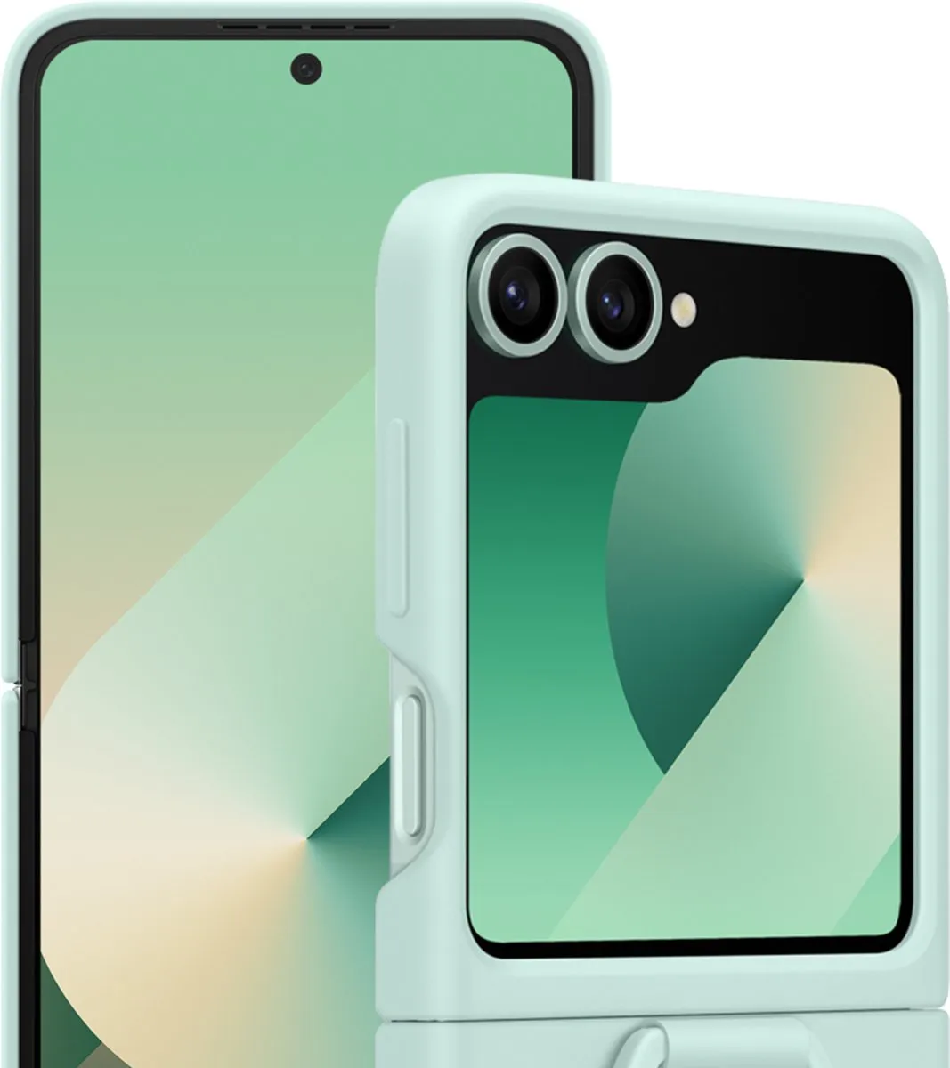Samsung Galaxy Z Flip6 Silicone Hoesje Groen EF-PF741TMEGWW