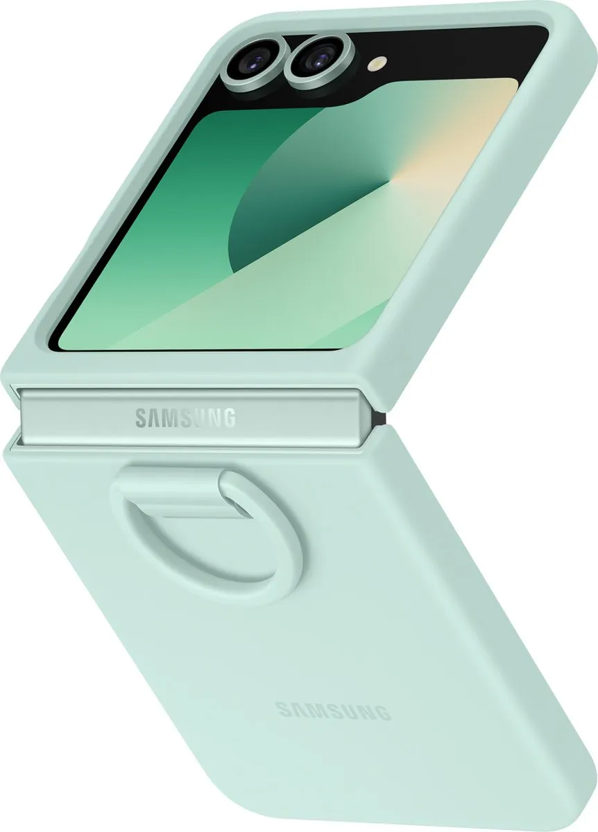 Samsung Galaxy Z Flip6 Silicone Hoesje Groen EF-PF741TMEGWW