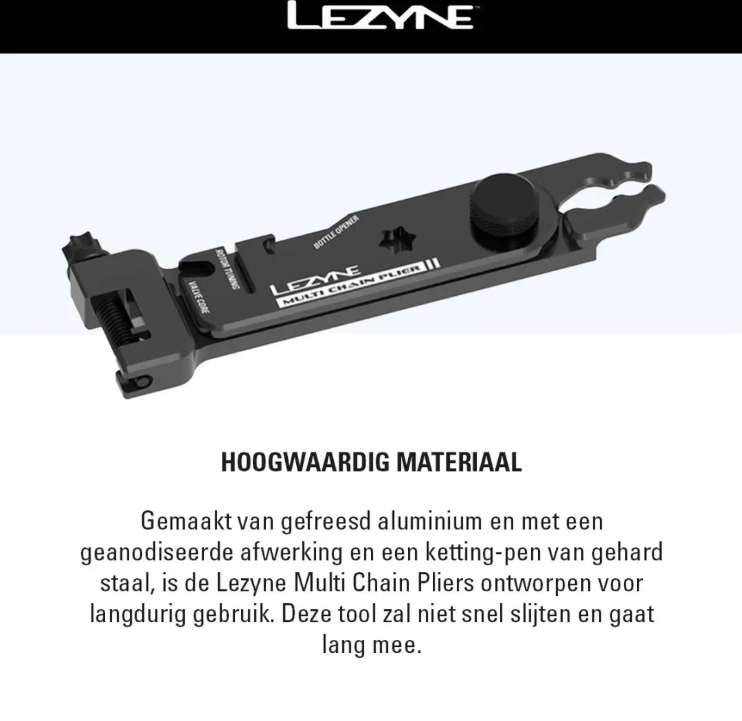 Lezyne Multi Chain Pliers - afbeelding 2 van 5