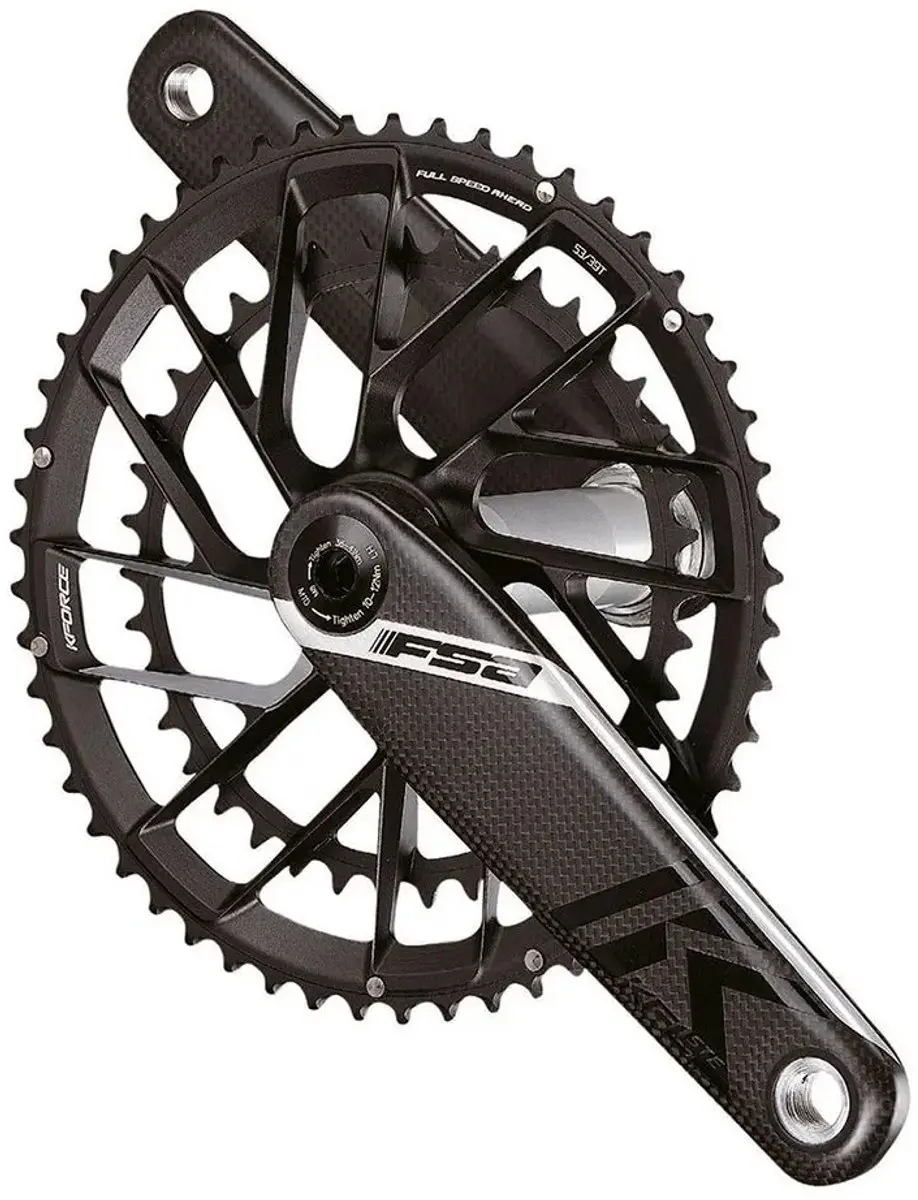 Fsa K-force Team Direct Mount Crankstel Zwart 175 mm / 52/36t