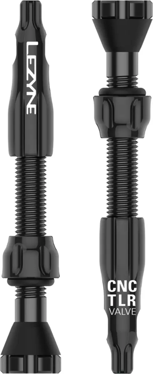 LEZYNE Bandenplakkers CNC TLR TUBELESS VALVE 44MM BLACK