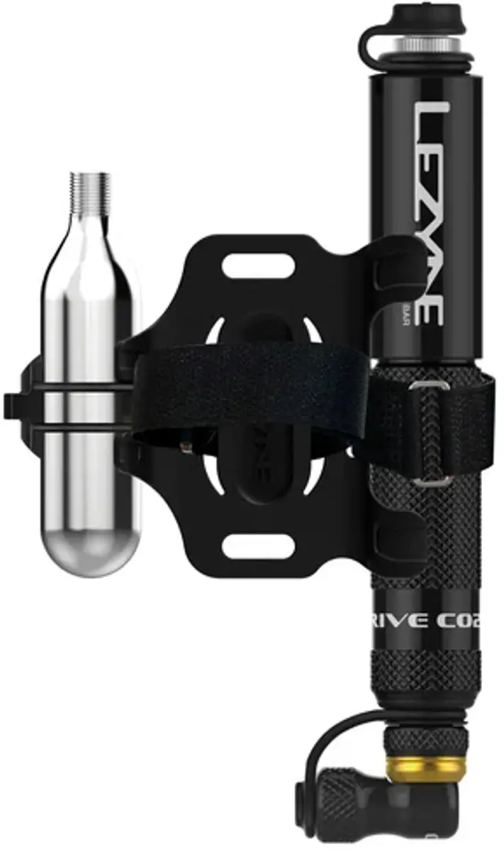 Lezyne Pocket Drive CO2 fietshandpomp - Zwart/Goud - afbeelding 6 van 6