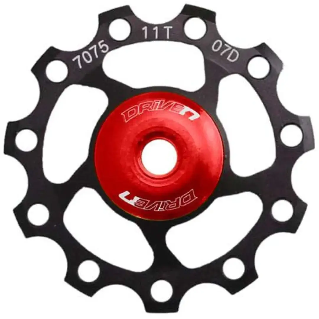 Sunrace SP880 Derailleurwieltje 11T Zwart/Rood - afbeelding 4 van 4