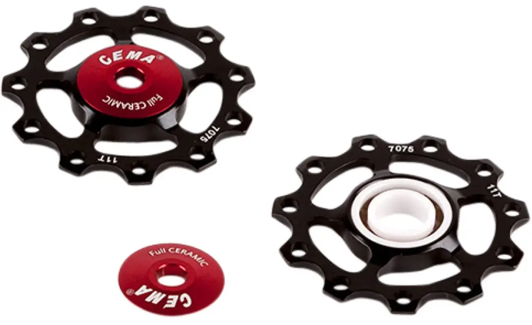 Cema Pulley Wheels 9/10/11-speed Sram/shimano Black