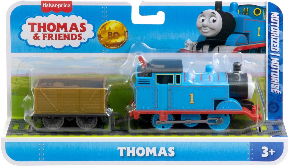 Fisher Price Thomas & Friends Thomas Gemotoriseerde Trein JGF93 - Blauw/Rood