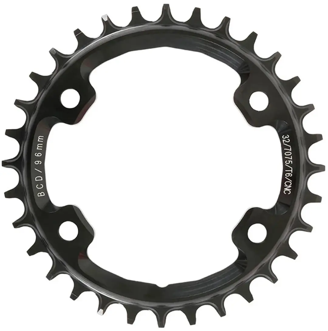 MASSI Narrow Wide Xt/Xtr Kettingblad 32t - Zwart - afbeelding 2 van 2