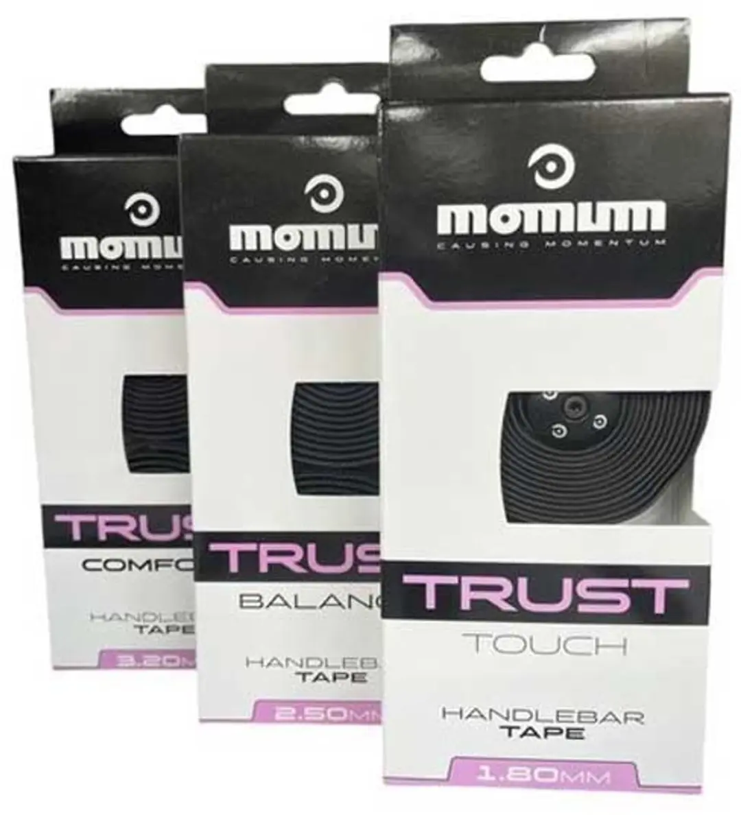 Momum Trust Comfort Stuurlint 3.2 Mm Zwart 2150 mm