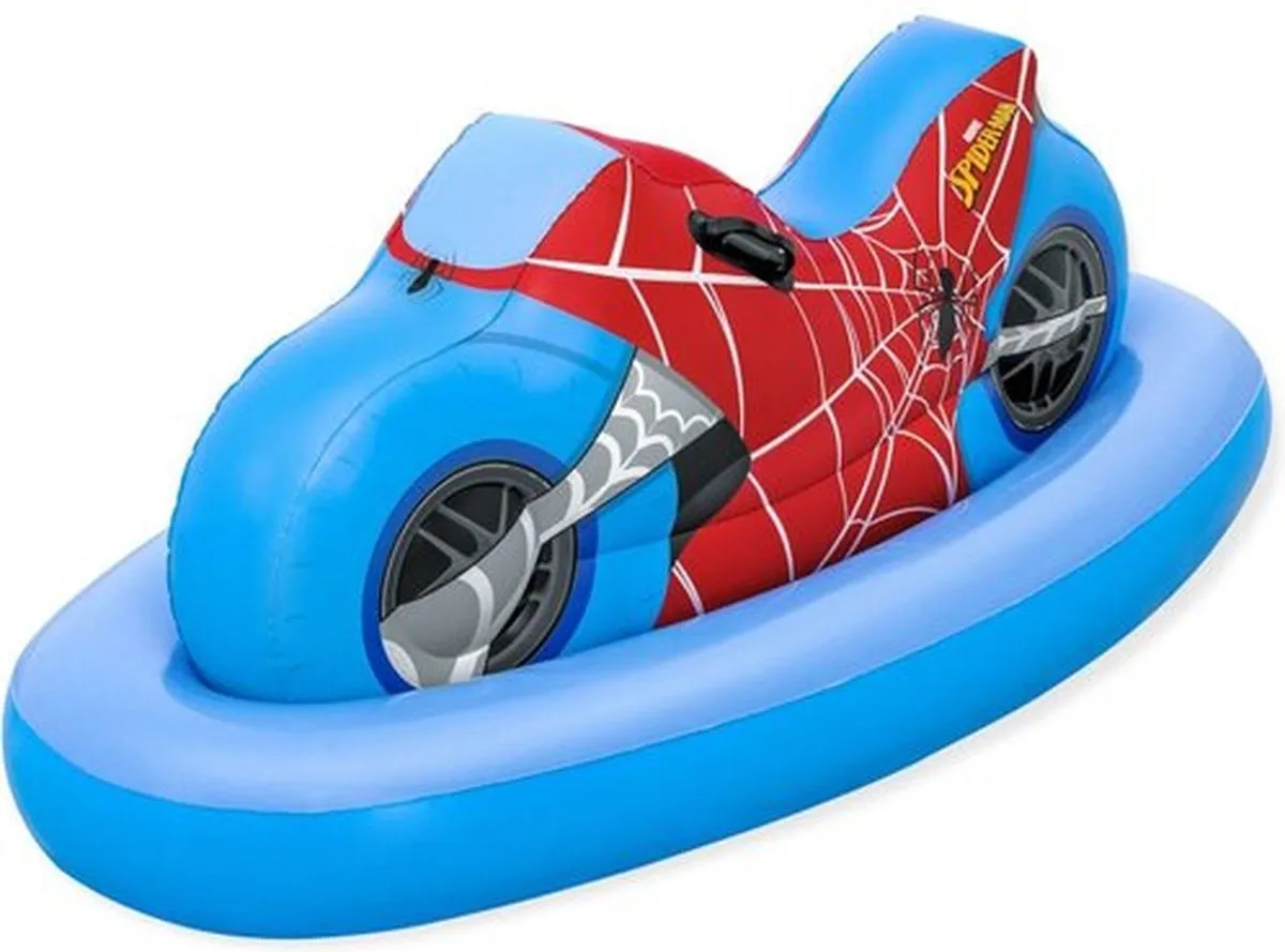 Marvel Spiderman Opblaasbare Motorfiets