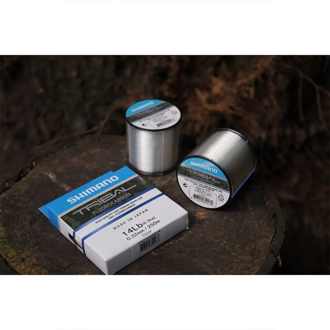 Shimano Fishing Tribal Carp Flurocarbon 1000 M Zilver 0.320 mm
