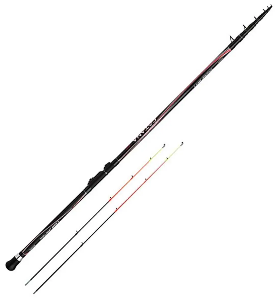 Shimano Fishing Catana Light Drifting Tele Bodemvissen Hengel Goud 3.50 m / 50 g