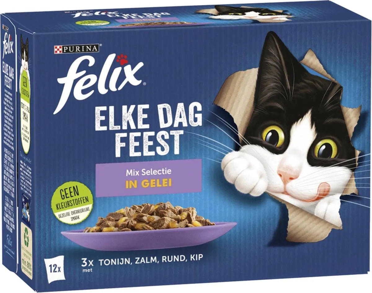 Felix Elke Dag Feest Mix Selectie Gelei 12x85g