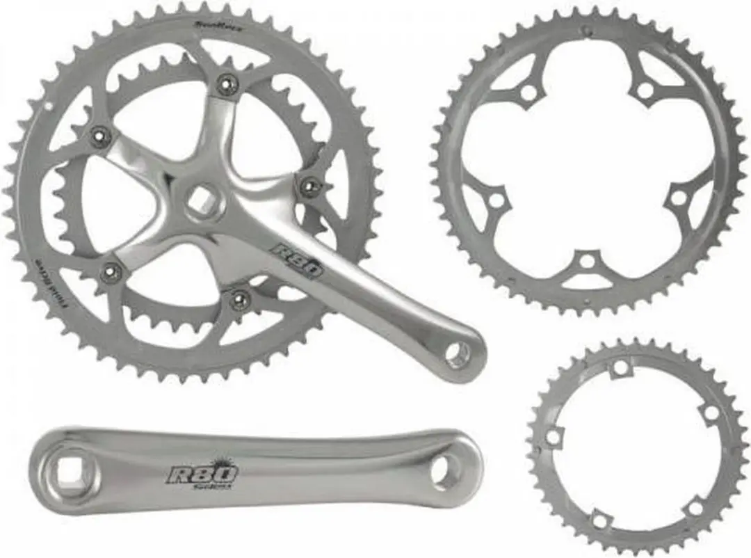 Sunrace FCR8183 Crankstel 8-speed 53/39T + 52/42T - afbeelding 5 van 6