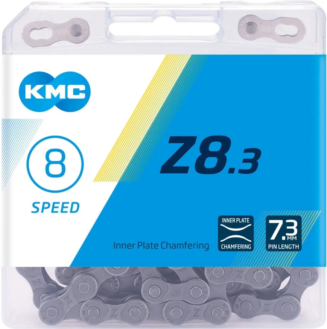 KMC Z8S - Fietsketting - 6/7/8 Speed - 114 Schakels - Zilver - afbeelding 2 van 6