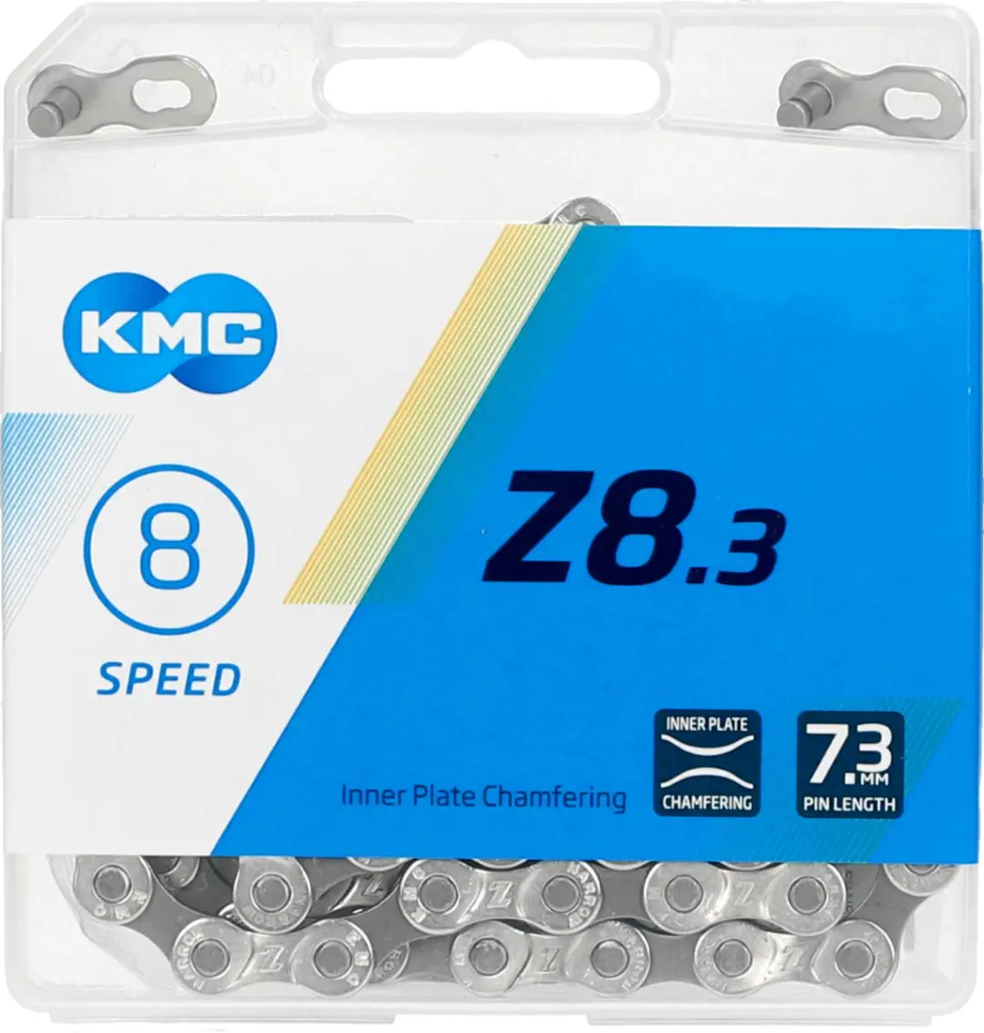 KMC Z8S - Fietsketting - 6/7/8 Speed - 114 Schakels - Zilver - afbeelding 5 van 6