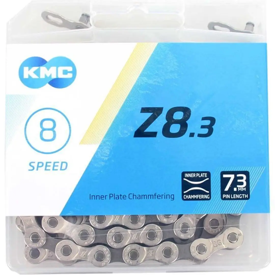 KMC Z8S - Fietsketting - 6/7/8 Speed - 114 Schakels - Zilver - afbeelding 3 van 6