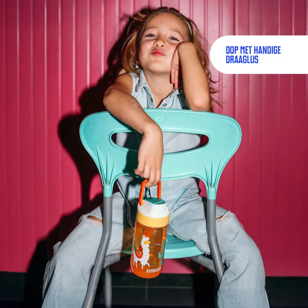 Kambukka Lagoon Drinkfles 400ml Oranje - afbeelding 5 van 6