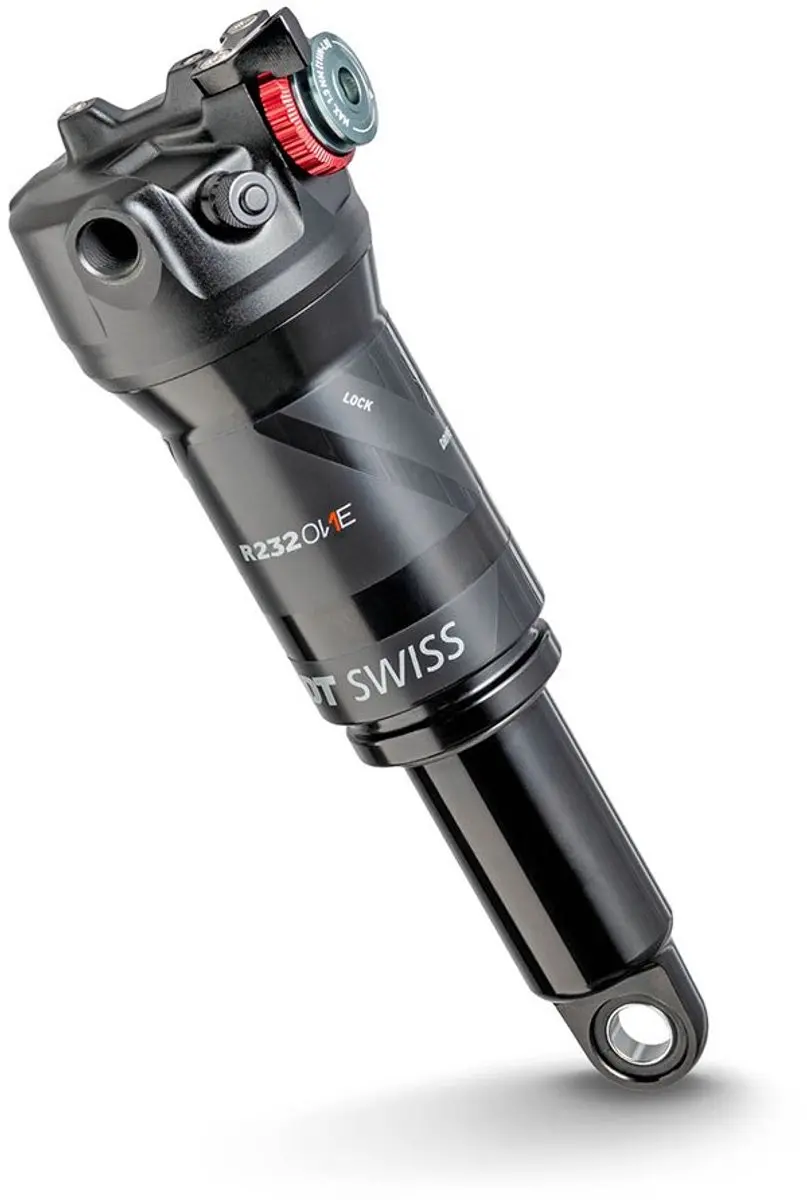Dt Swiss R 232 One Remote R2 Trunnion Mount Schokdemper Zwart 55 mm / 185 mm