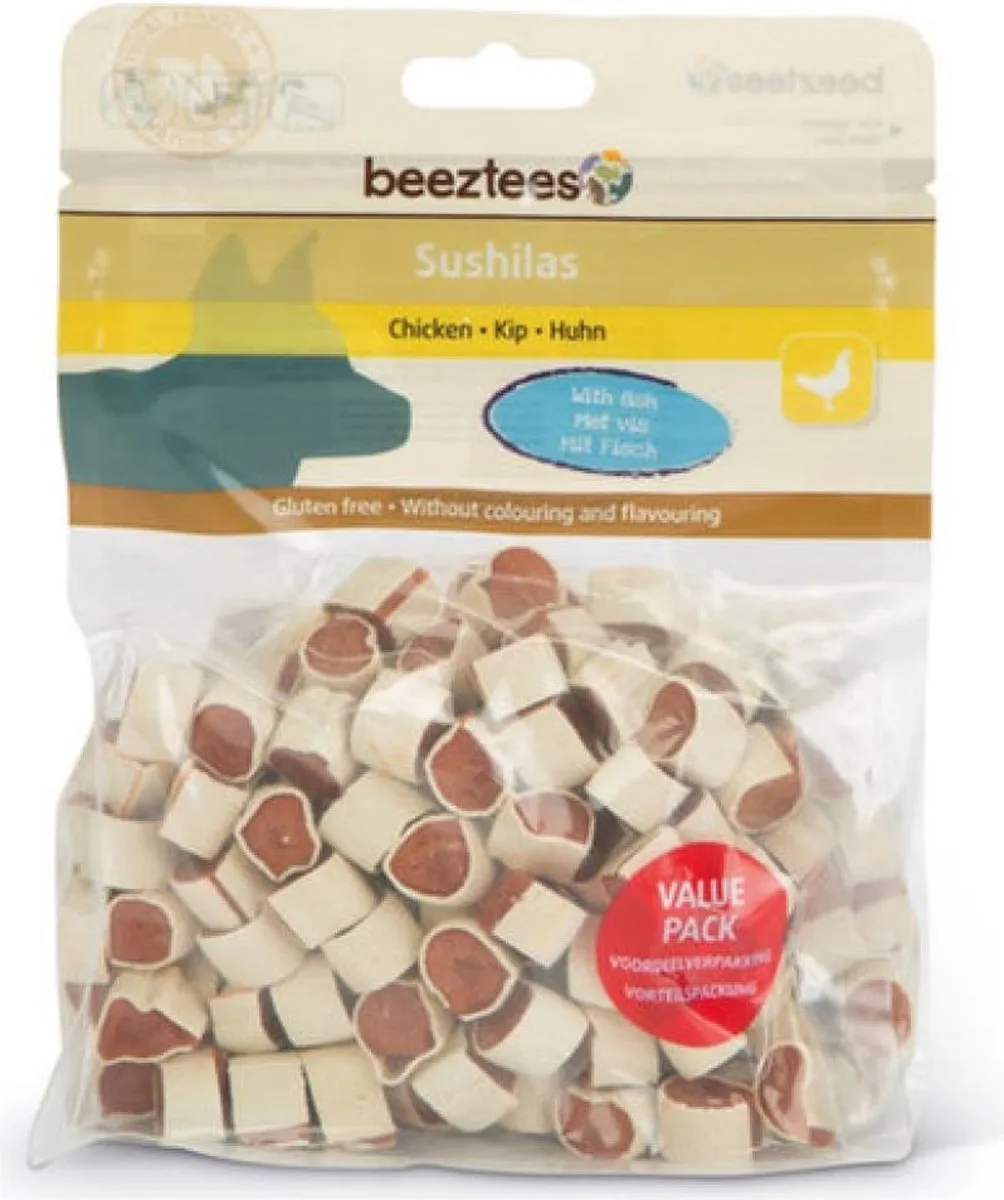 Beeztees Sushilas Hondensnack 400g