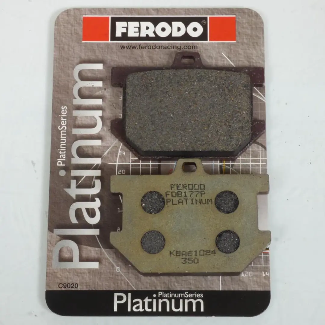 Plaquette de frein Ferodo pour Moto Yamaha 650 Xs Se 1979 à 1983 AVG / AVD / AR