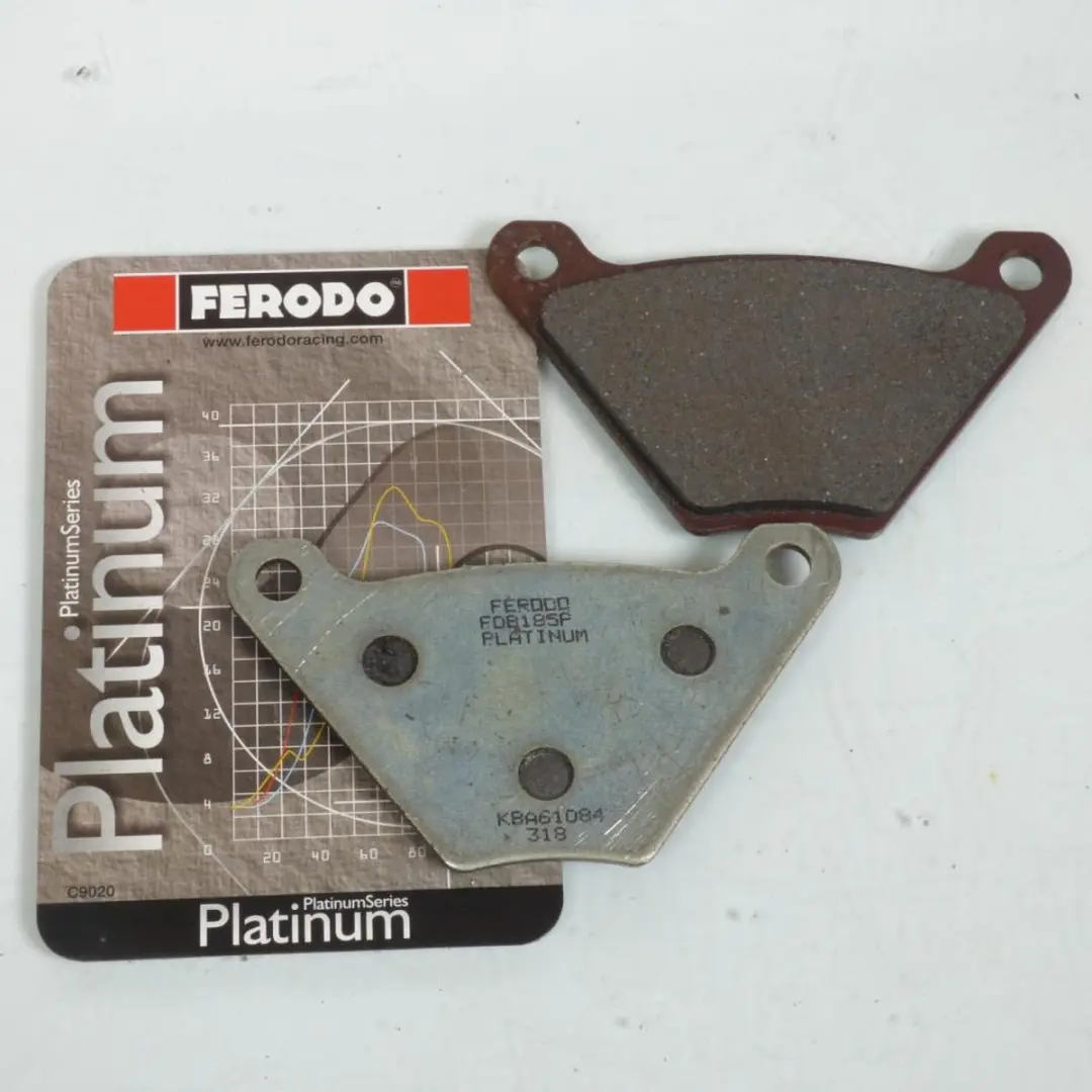 Plaquette de frein Ferodo pour Moto Harley Davidson 1340 FXEF FAT BOY 1979 à 19