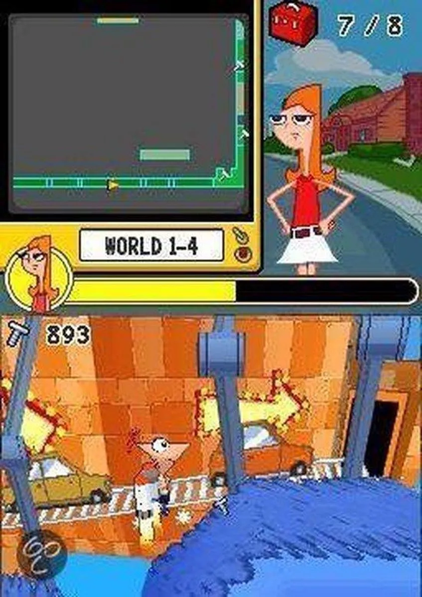 Disney Phineas & Ferb Nintendo DS - Dolle Rit