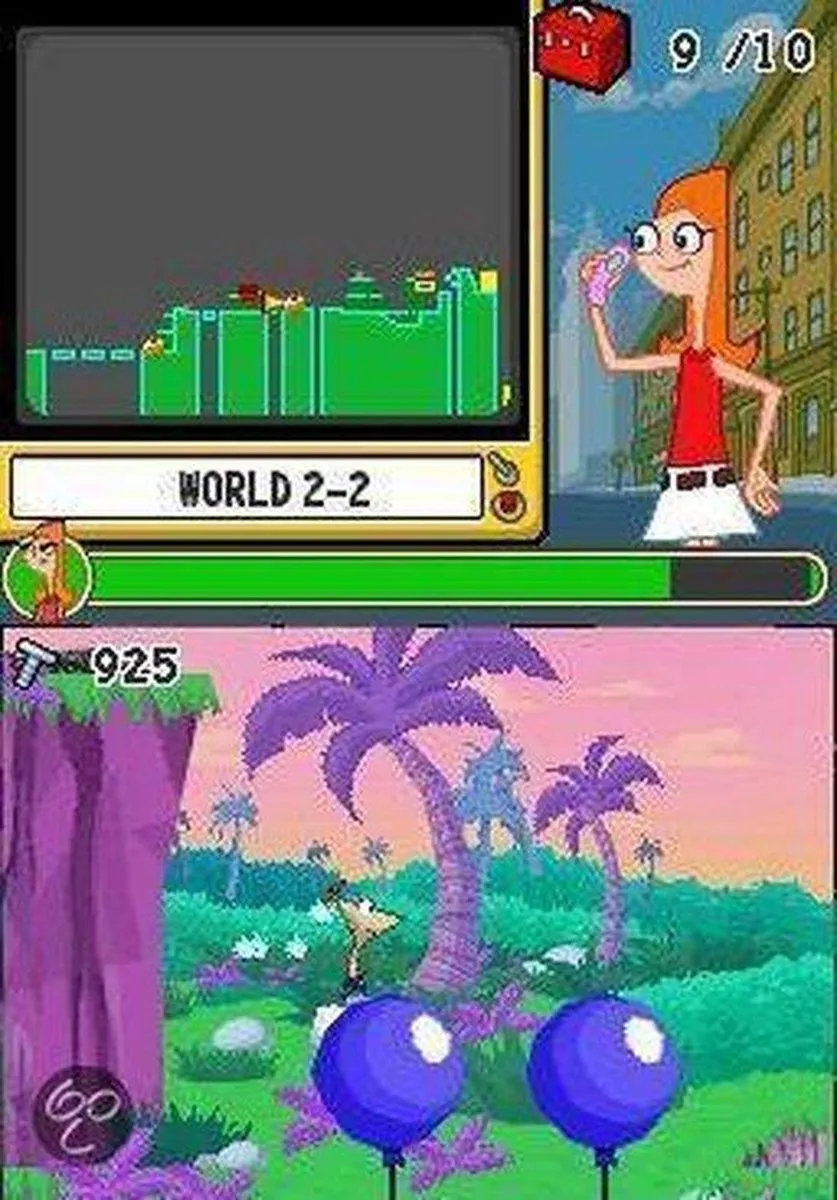 Disney Phineas & Ferb Nintendo DS - Dolle Rit