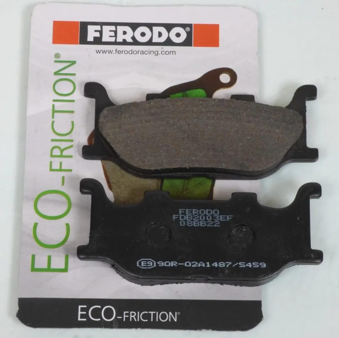 ferodo remblokje voor italjet 125 jupiter scooter 2002 tot 2003 kwjc / av nieuw