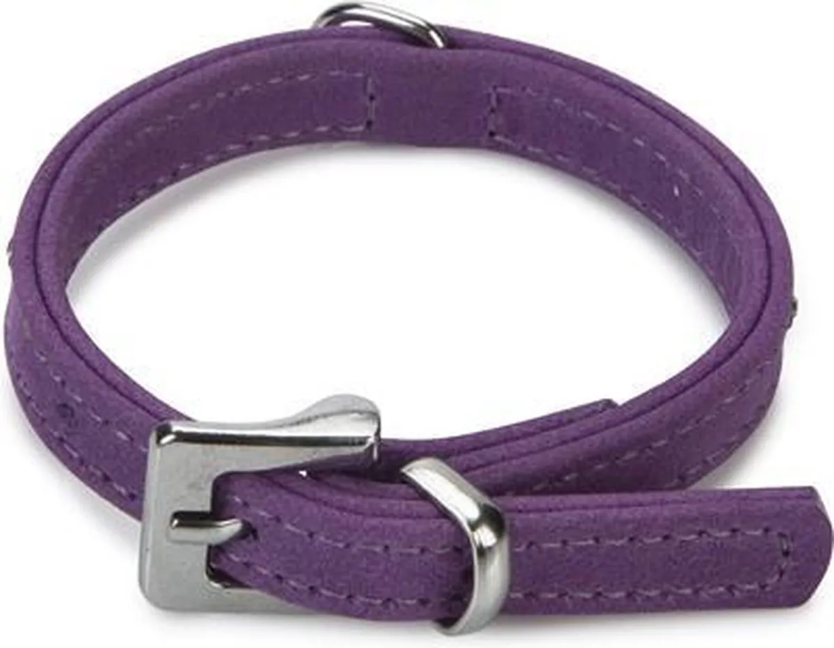 Beeztees Leren Halsband Buffalo Strass