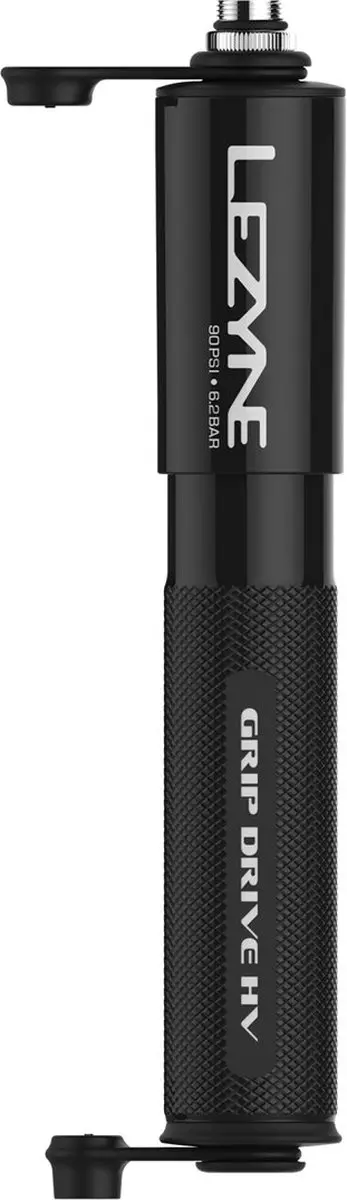 Lezyne Grip Drive HV Fietspomp - Zwart - afbeelding 6 van 6
