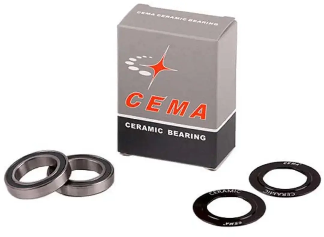Cema Kogellager set 24mm keramisch zwart - afbeelding 2 van 2