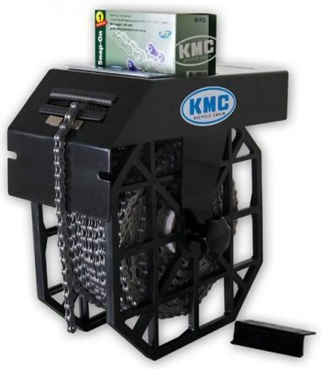 KMC Wandhouder voor kettingrol 50m - Blauw - afbeelding 4 van 5
