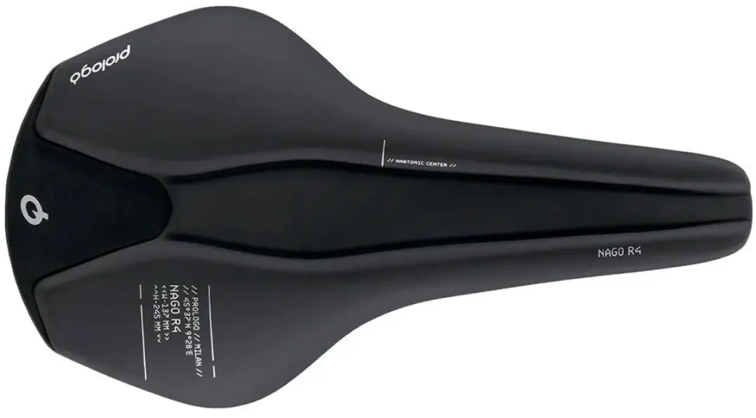 Prólogo Nago R4 Pas Zadel 137mm Zwart - afbeelding 3 van 3