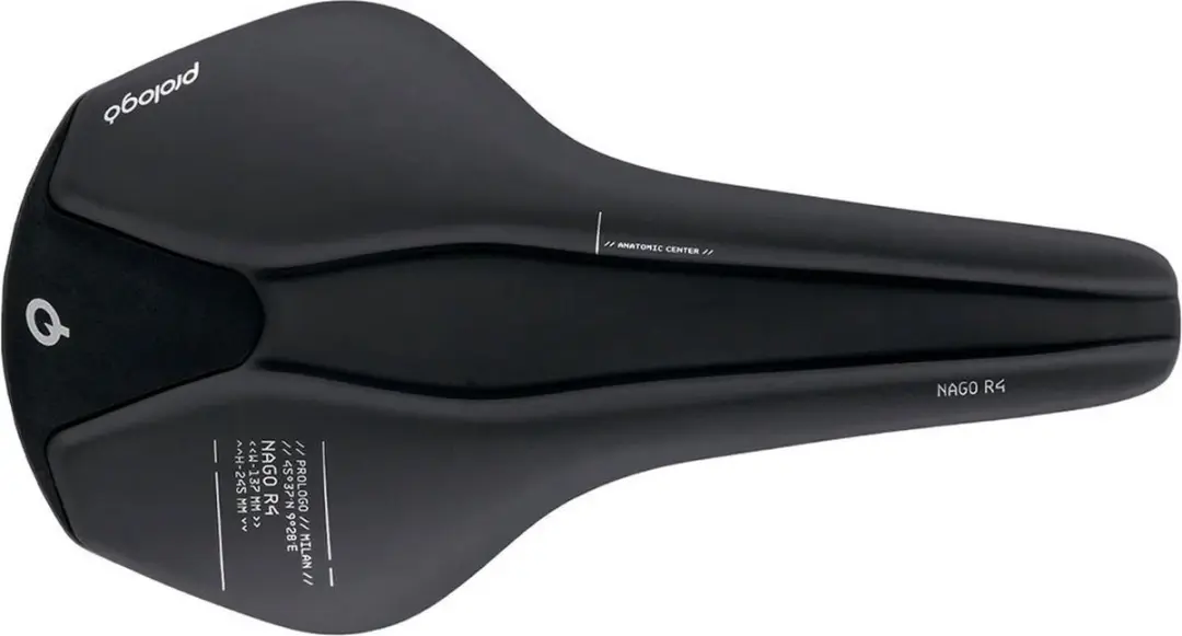 Prólogo Nago R4 Pas Zadel 137mm Zwart - afbeelding 2 van 3