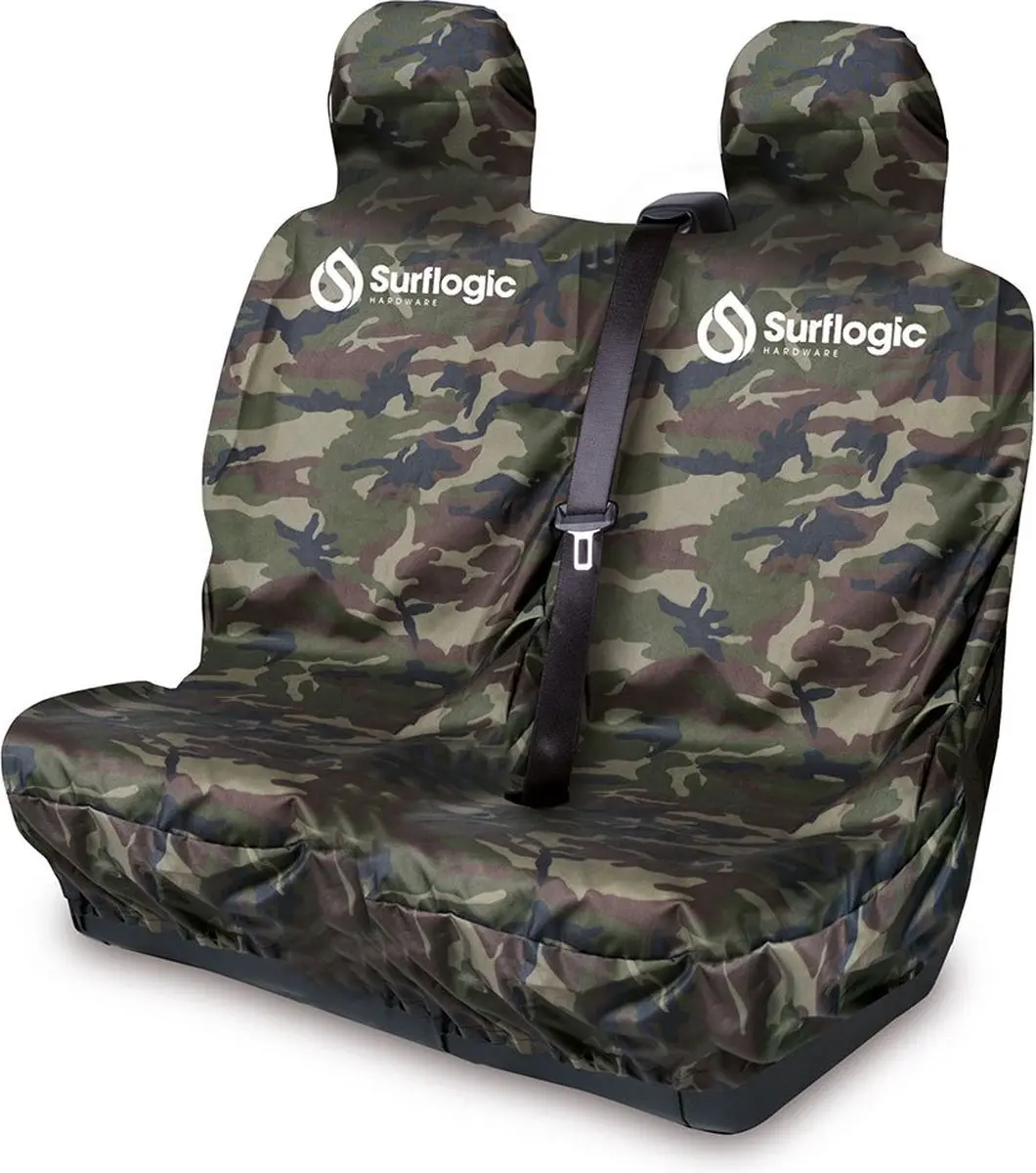 Surflogic Waterdichte Dubbele Autostoelbekleding Groen