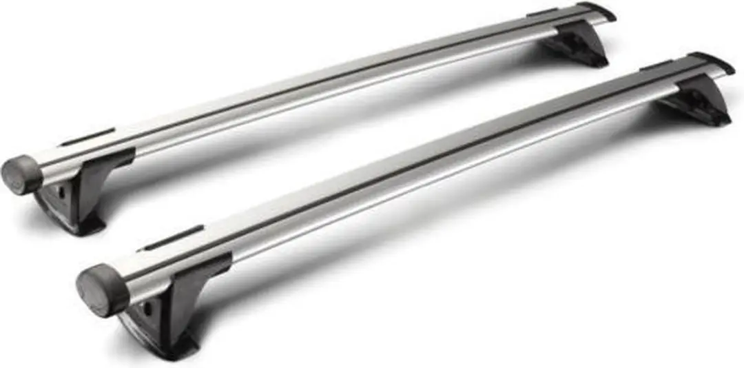Tesla Model S Dakdrager Zilver 2012