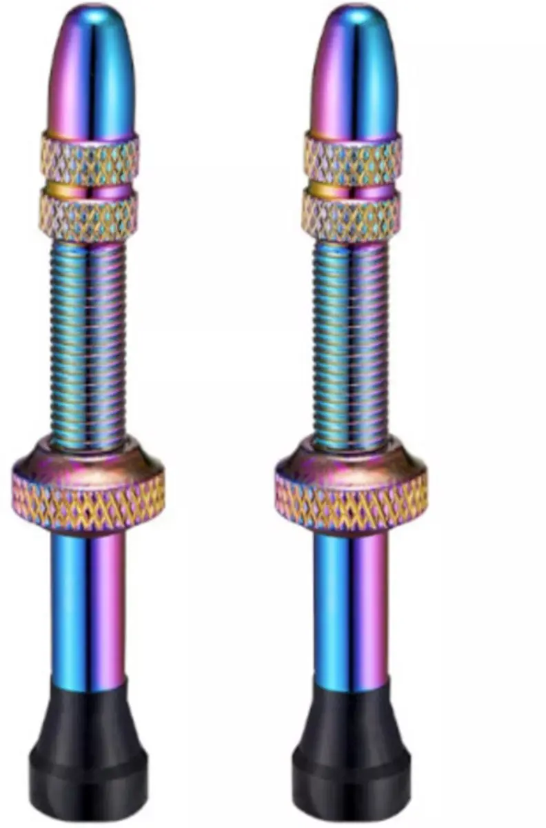 STAR VALVEZ TUBELESS VENTIEL OIL SLICK 50MM Complete set