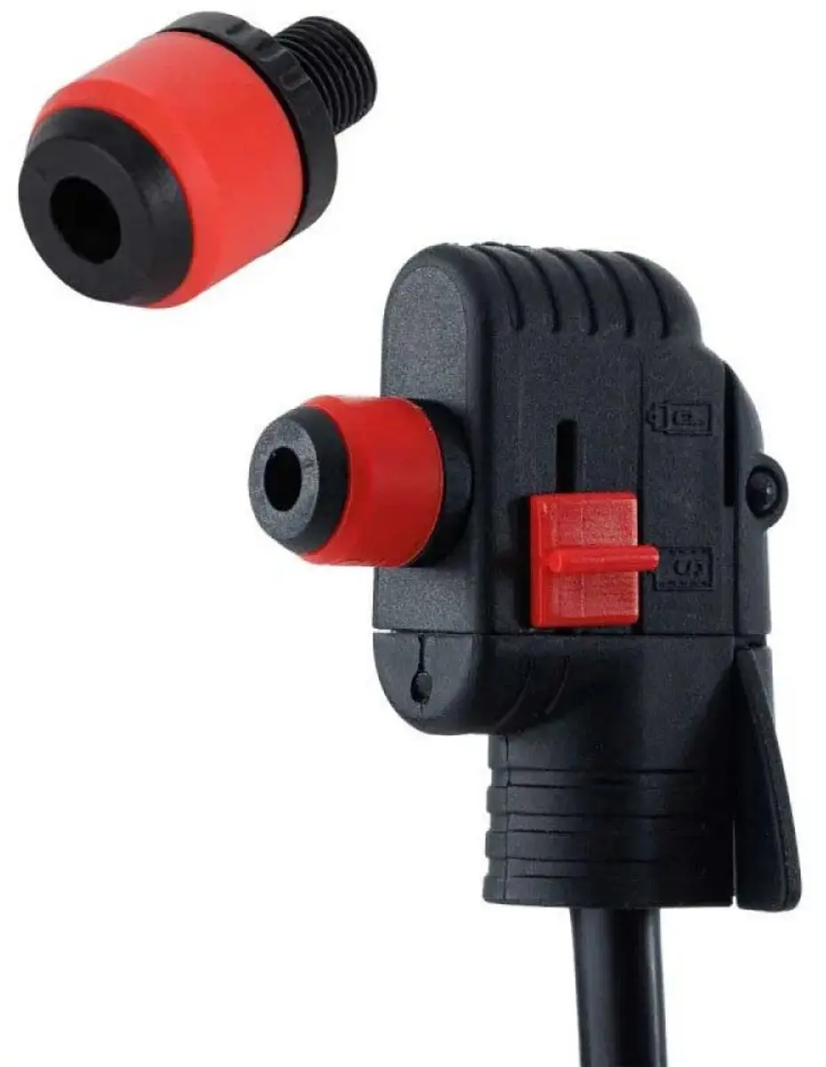 Zefal Clik Valve Klepadapter Rood
