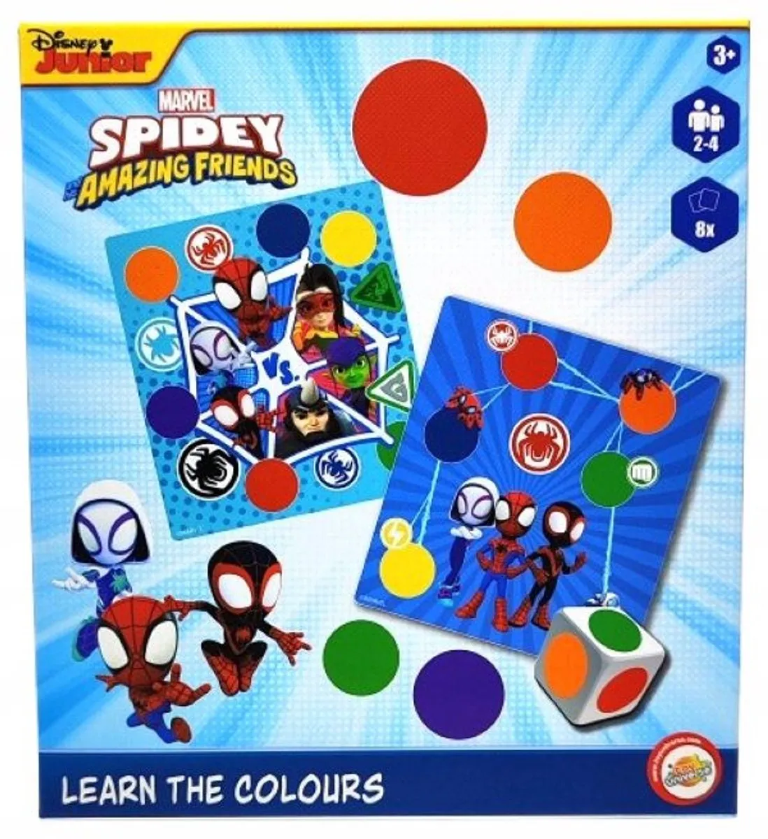 Nickelodeon Spidey Amazing Friends Leer de Kleuren