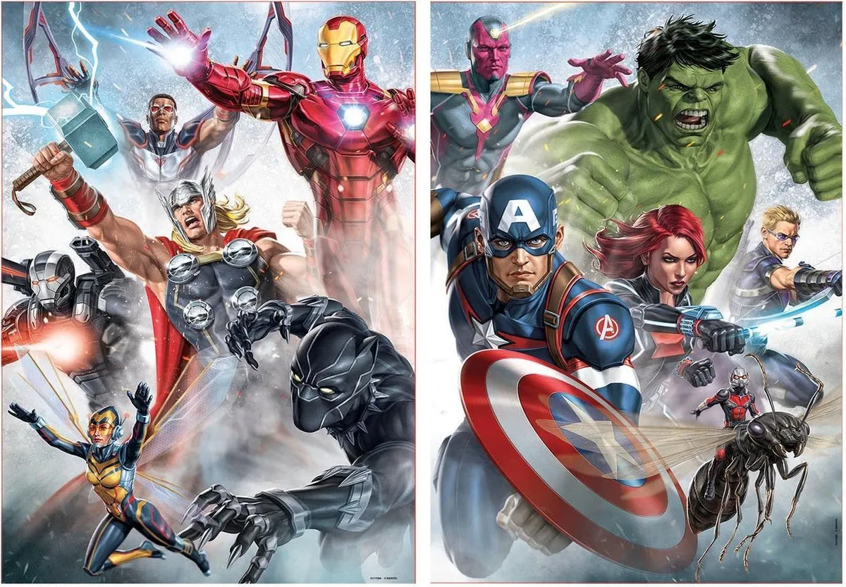 Marvel Mania Puzzel 2500 Stuks - Multicolor