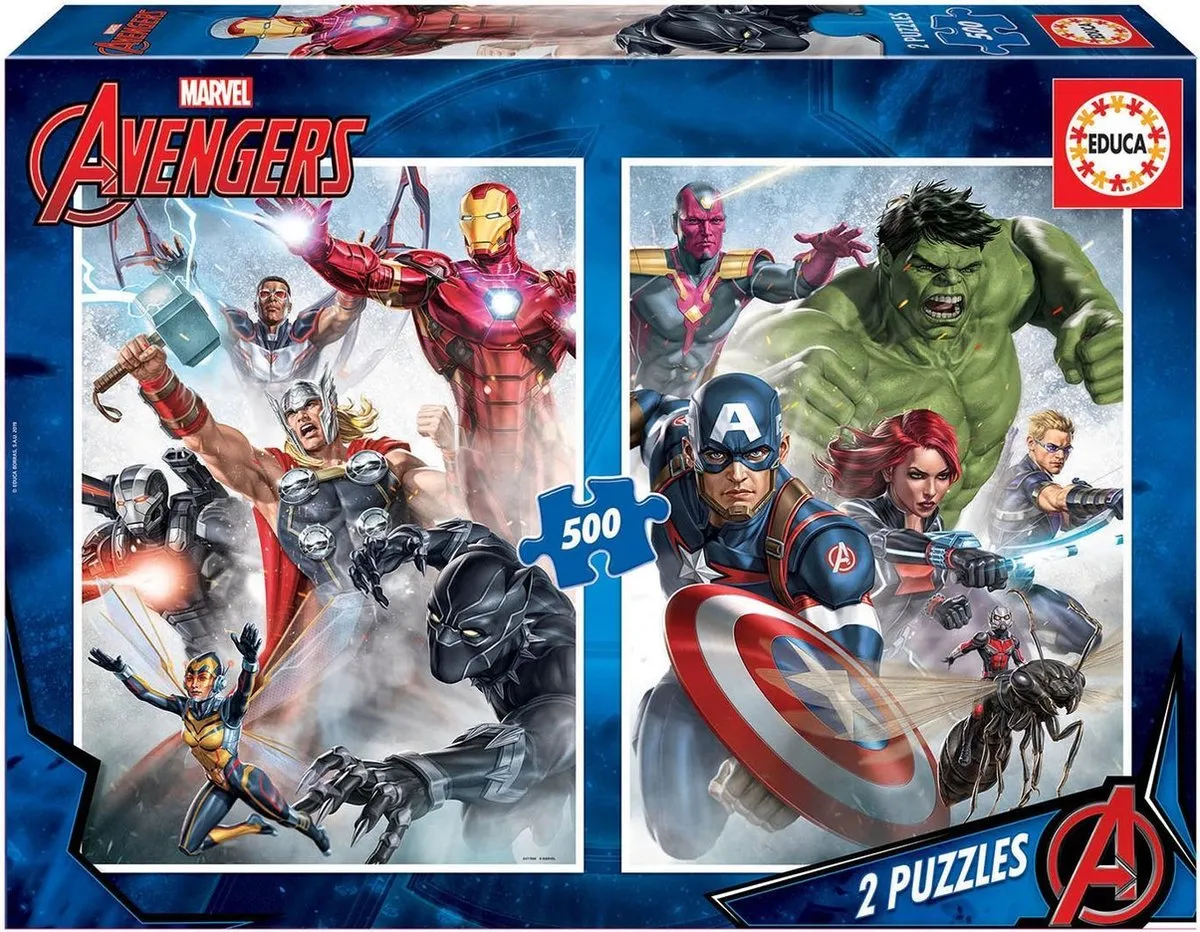 Marvel Mania Puzzel 2500 Stuks